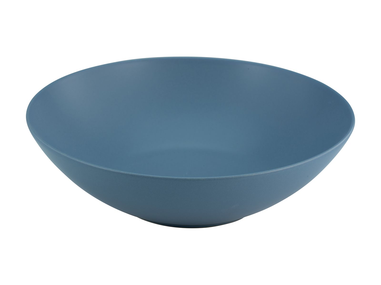 CreaTable Salatschüssel Soft Touch in Farbe Hellblau matt