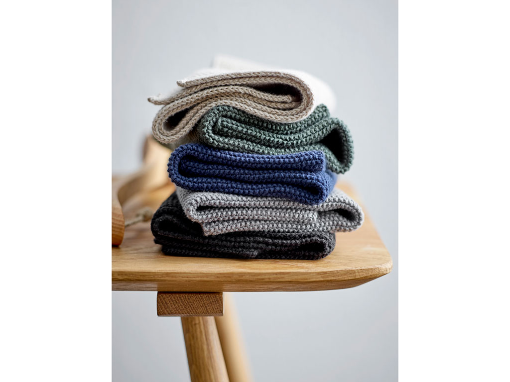 Södahl Putzlappen in Farbe grau