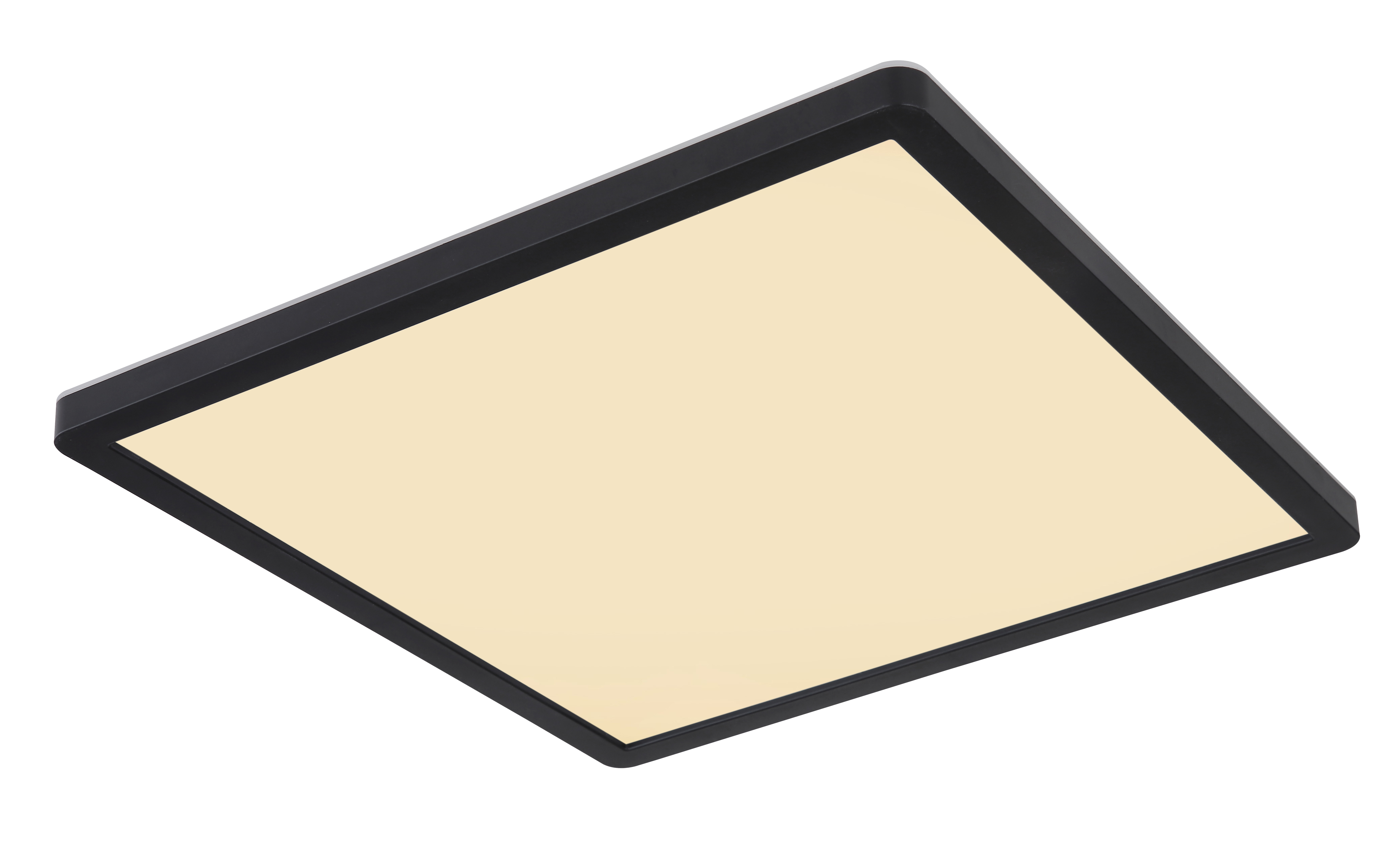 Globo LED-Deckenleuchte SAPANA 1-flammig in Farbe Schwarz, Panal, Panel, Beleuchtungspanel, LED-Panel, Deckenleuchte