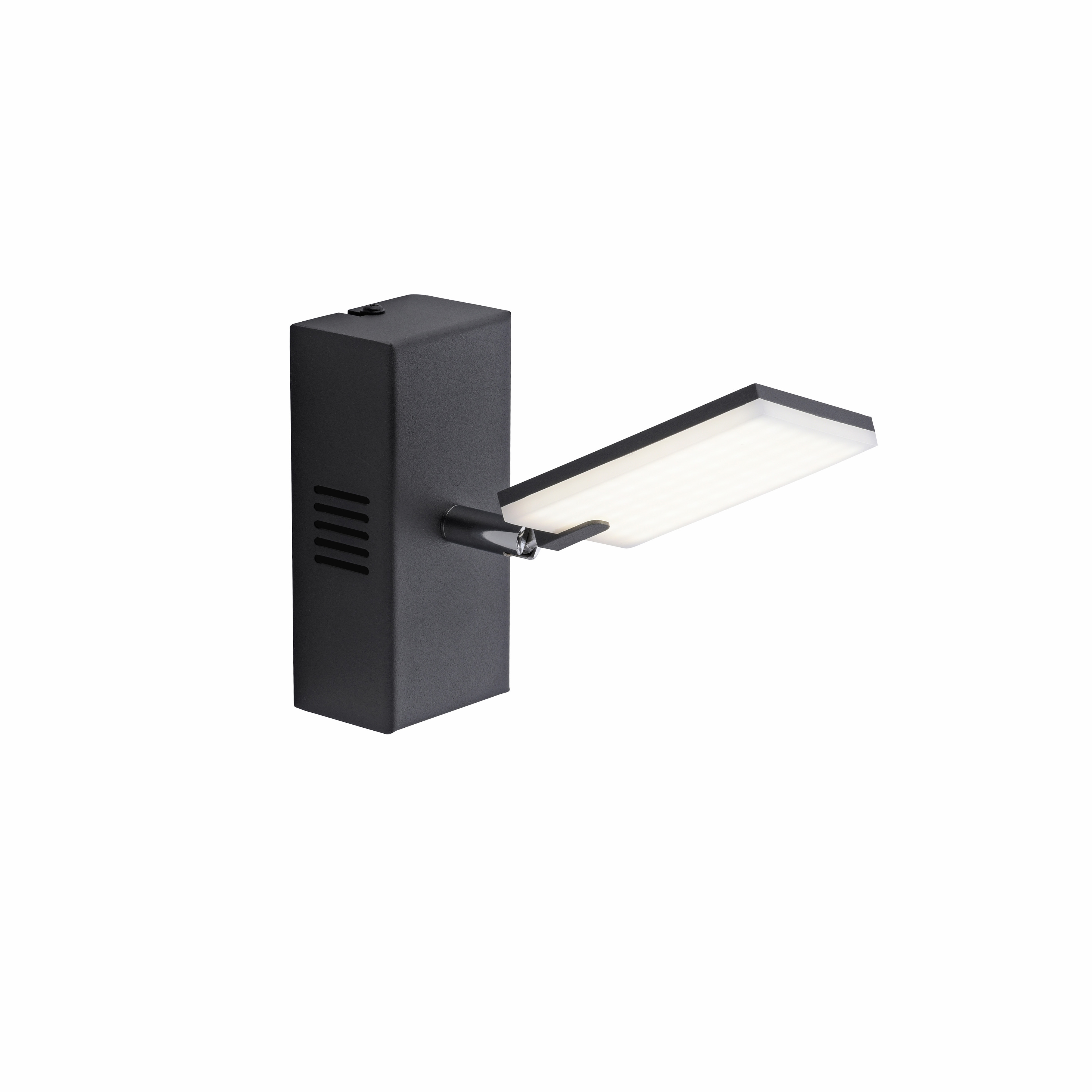 Paul Neuhaus LED-Wandleuchte PURE MIRA 1-flammig in Farbe schwarz, Wandleuchte, Außenwandleuchte, LED-Lampe, Schwarz, Schwenkarm