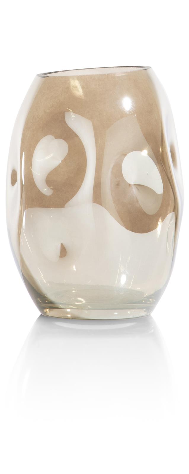 Coco Maison Vase Don H19cm - grau 48208-GRY