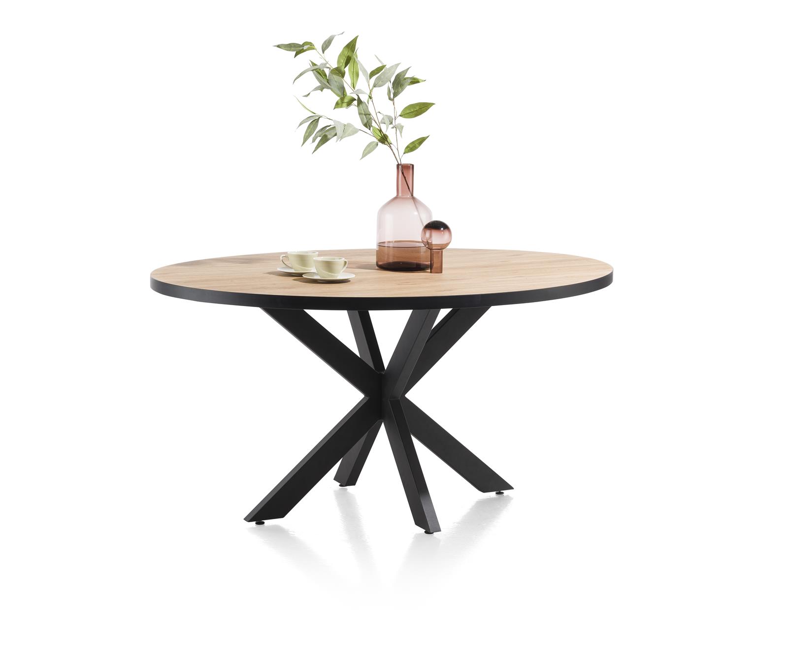 Henders & Hazel Tisch Avalox oak natural Vintage ca. 130 x 110 cm