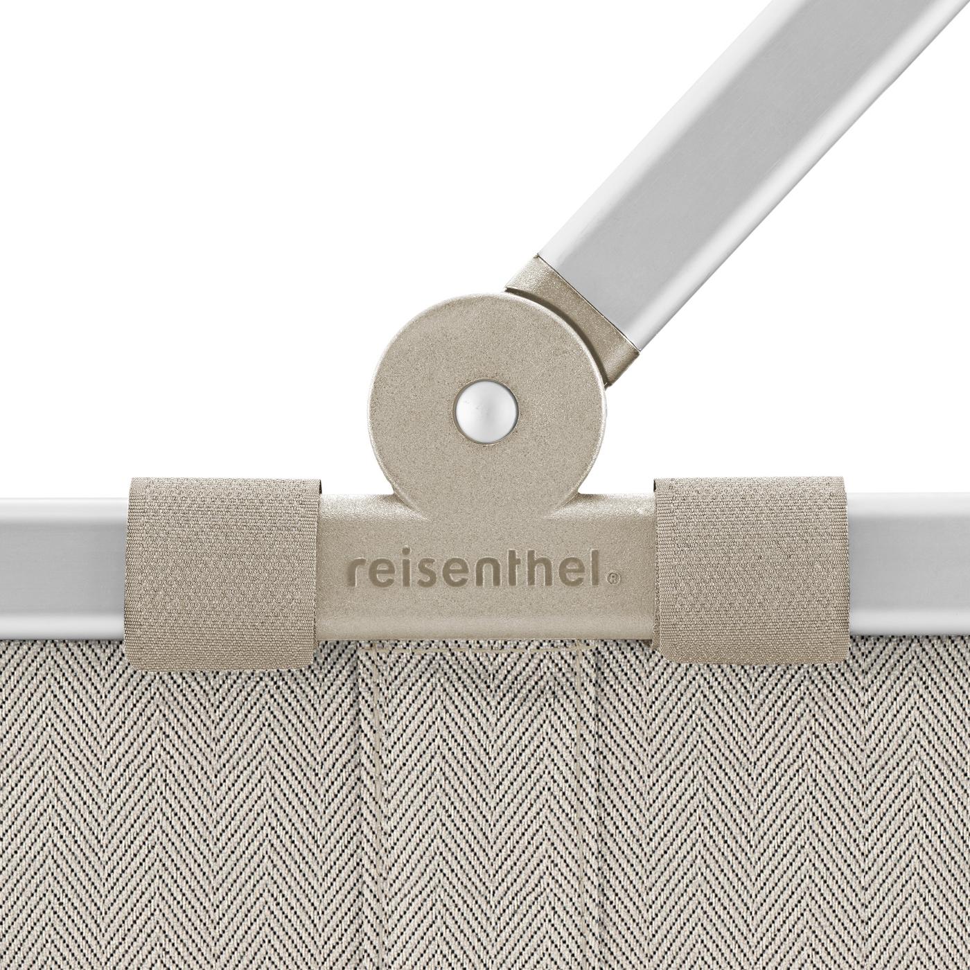 Reisenthel CARRYBAG in Farbe herringbone sand