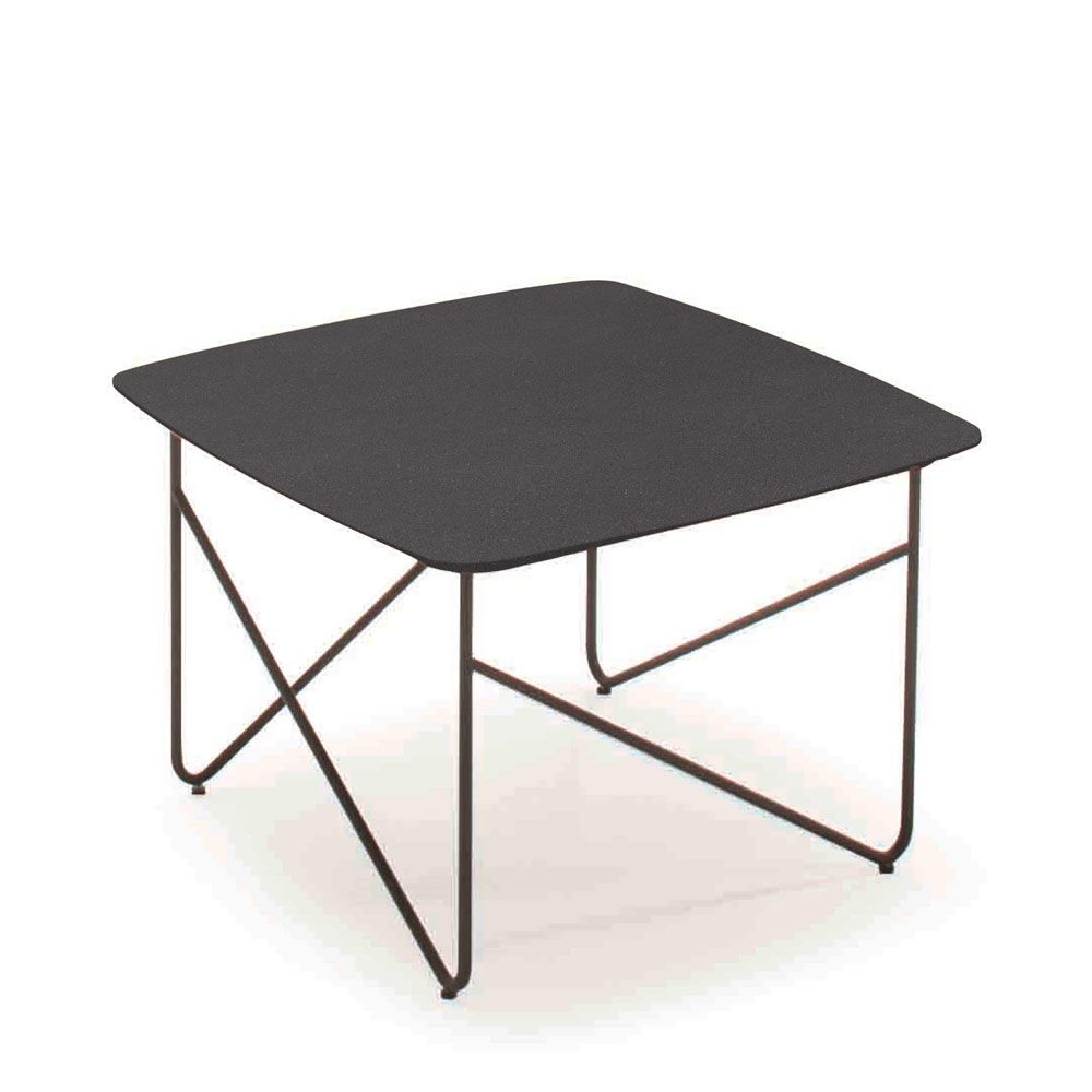 SCHÖNER WOHNEN-Kollektion Couchtisch SOLO ca. 65 x 65 cm, Höhe ca. 42 cm in Keramik basalto