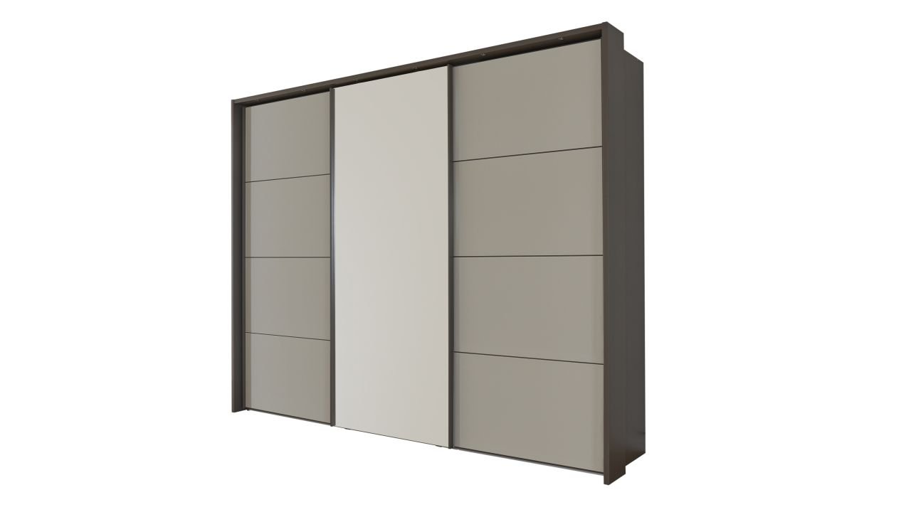 Wiemann Schwebetürenschrank Kos in anthrazit/kieselgrau ca. 250 cm breit