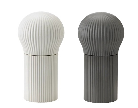 Stelton Salz- und Pfeffermühlenset CHEFFY in Farbe chalk & grey