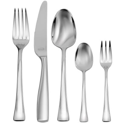 Rösle Besteck-Set 30-tlg. FINOS , Teller-Set, Besteck, Edelstahl, Gabel, Löffel