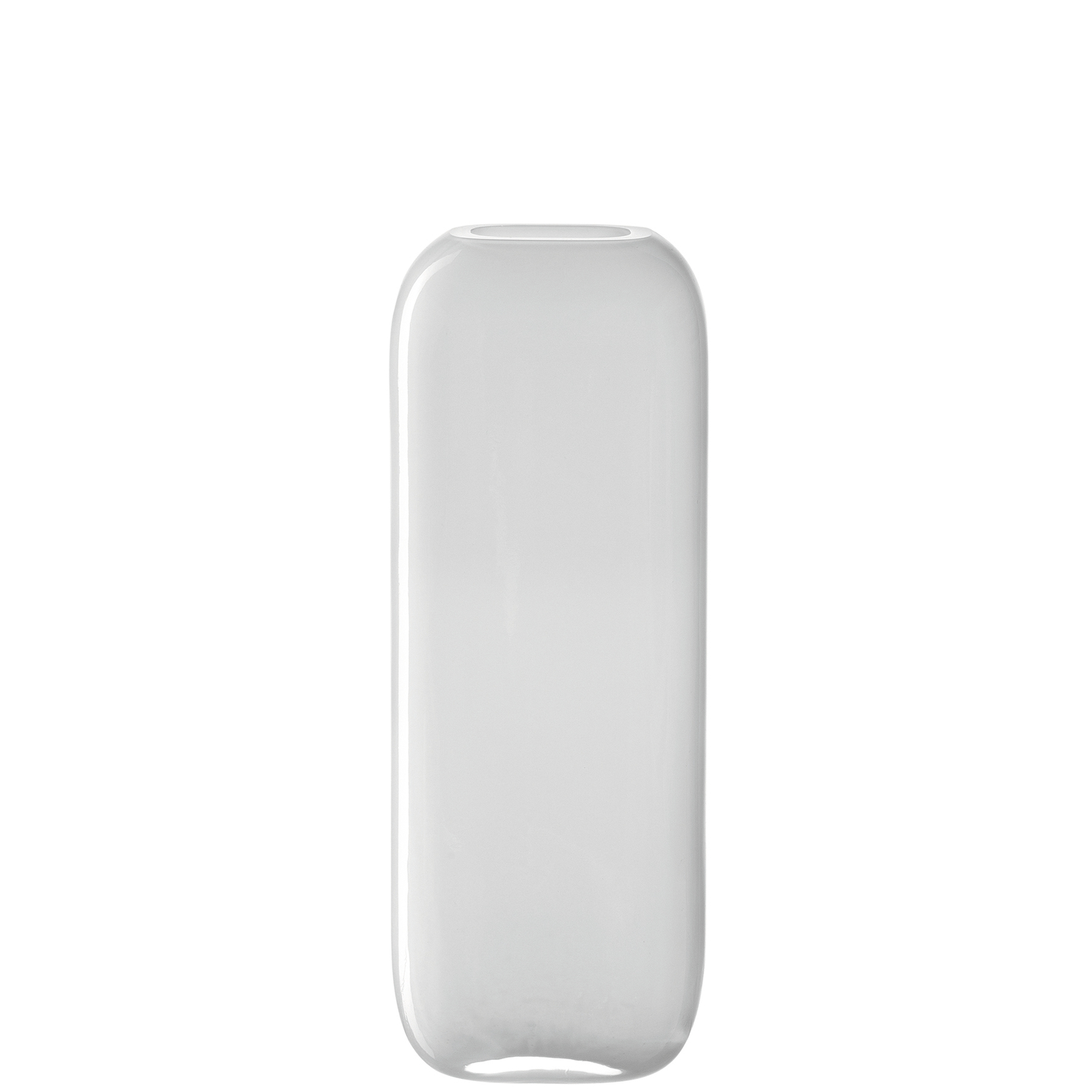 Leonardo Vase Milano 27cm in Farbe weiß