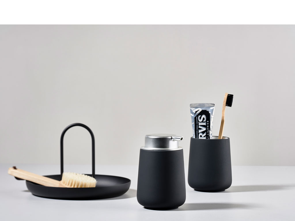 Zone Denmark Seifenspender 0,25 Liter in Farbe black Zone Denmark Seifenspender 0,25 Liter in Farbe black