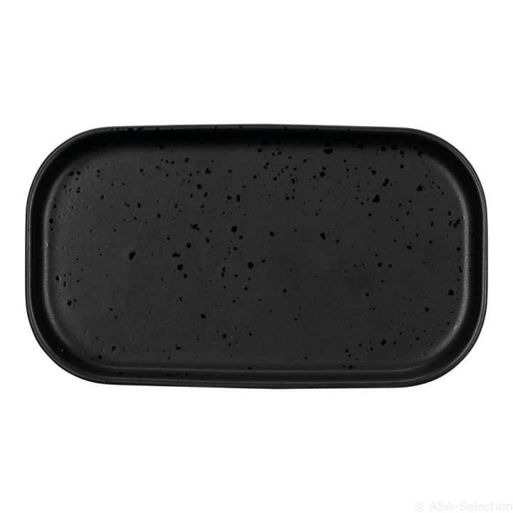 ASA Selection Snackteller Coppa in Farbe schwarz matt ASA Selection Snackteller Coppa in Farbe schwarz matt