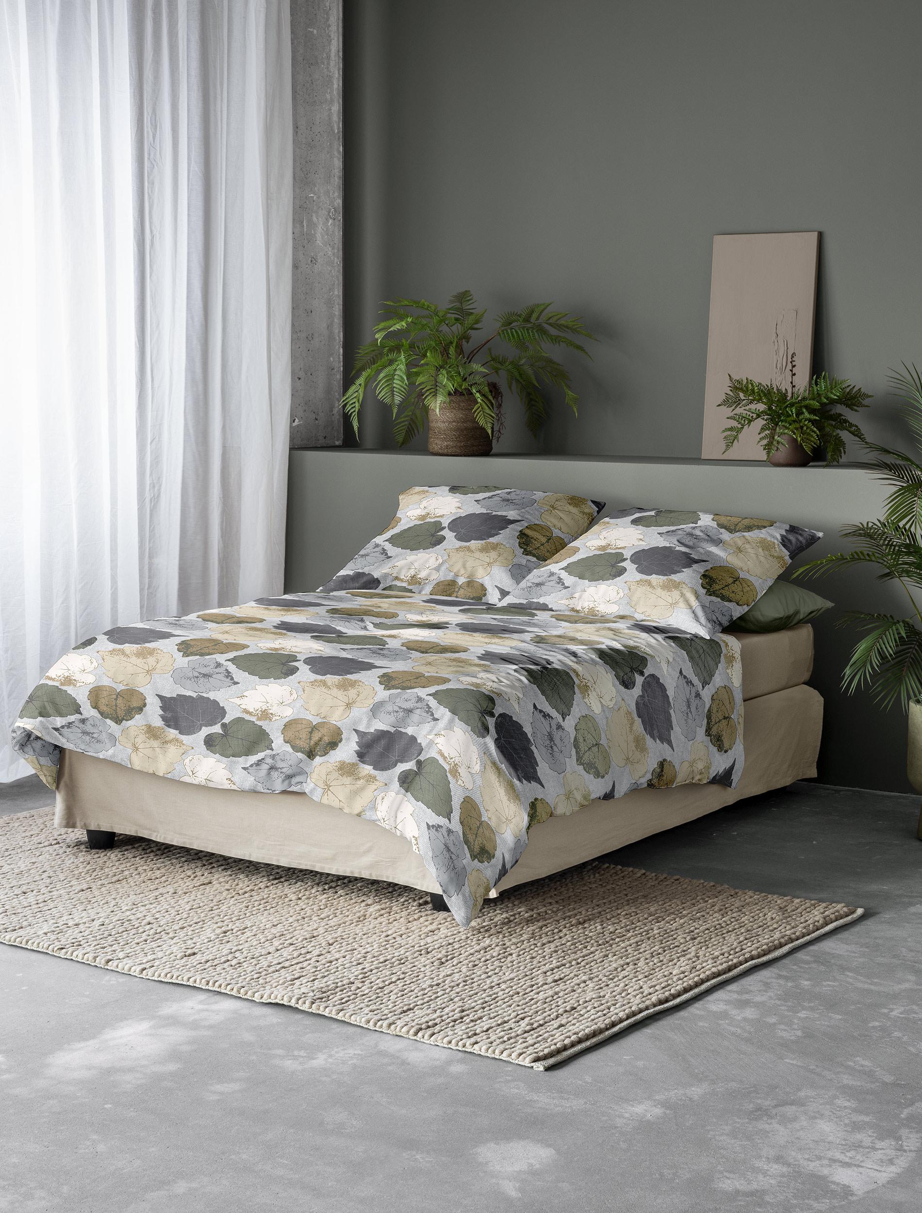 Irisette Edel-Feinbiber Bettwäsche KOALA ca. 155x220cm in Farbe bunt