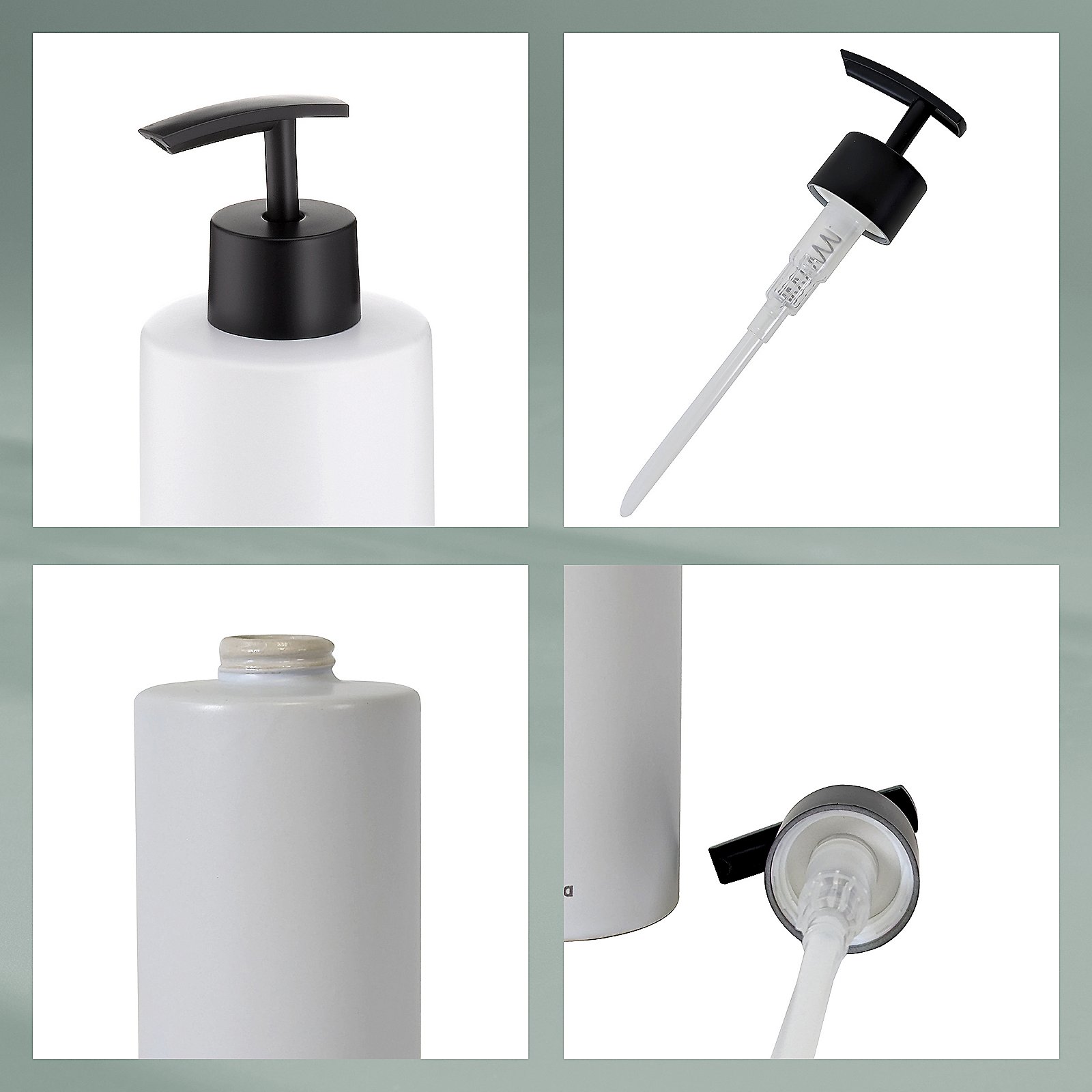 Kela Seifenspender Matsi weiß MATSI in , Sinken, Waschbeckenhahn, Dolch, Messer, Waffe