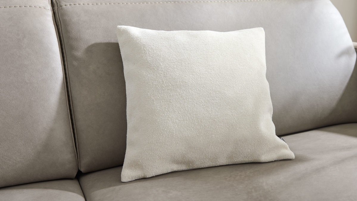 Interliving Zierkissenhülle IL-9124 ca. 40x40cm in Farbe Offwhite