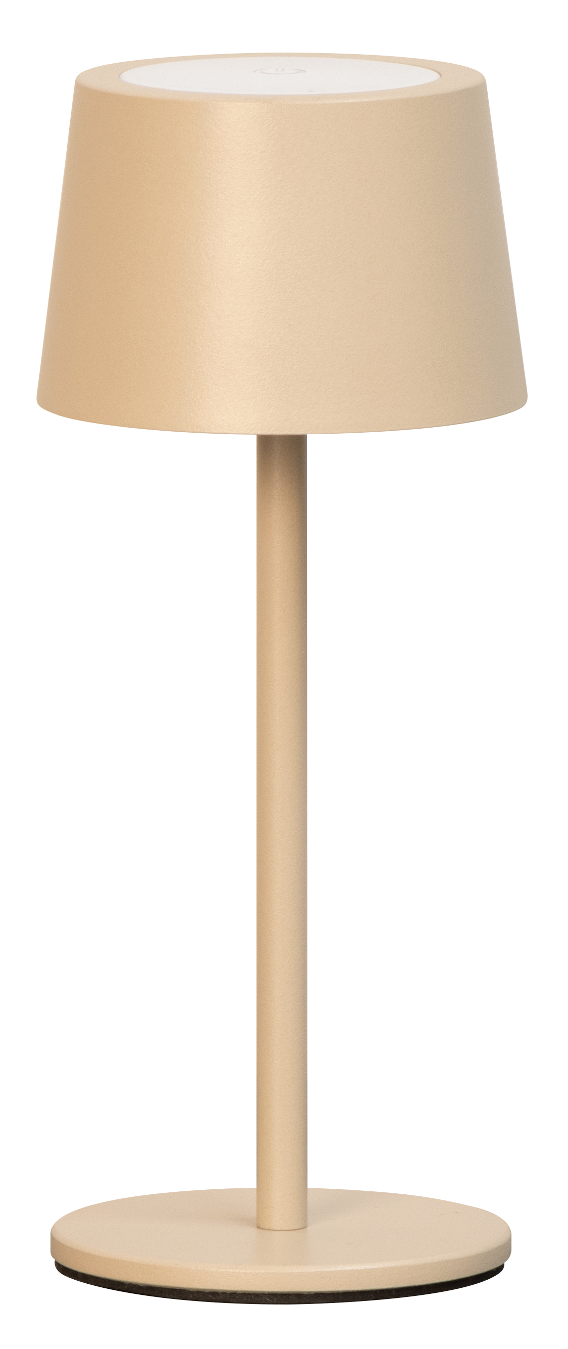 FH Lighting Tischleuchte BELLUNO in sandfarben, Akku, USB-Kabel FH Lighting Tischleuchte BELLUNO in sandfarben, Akku, USB-Kabel