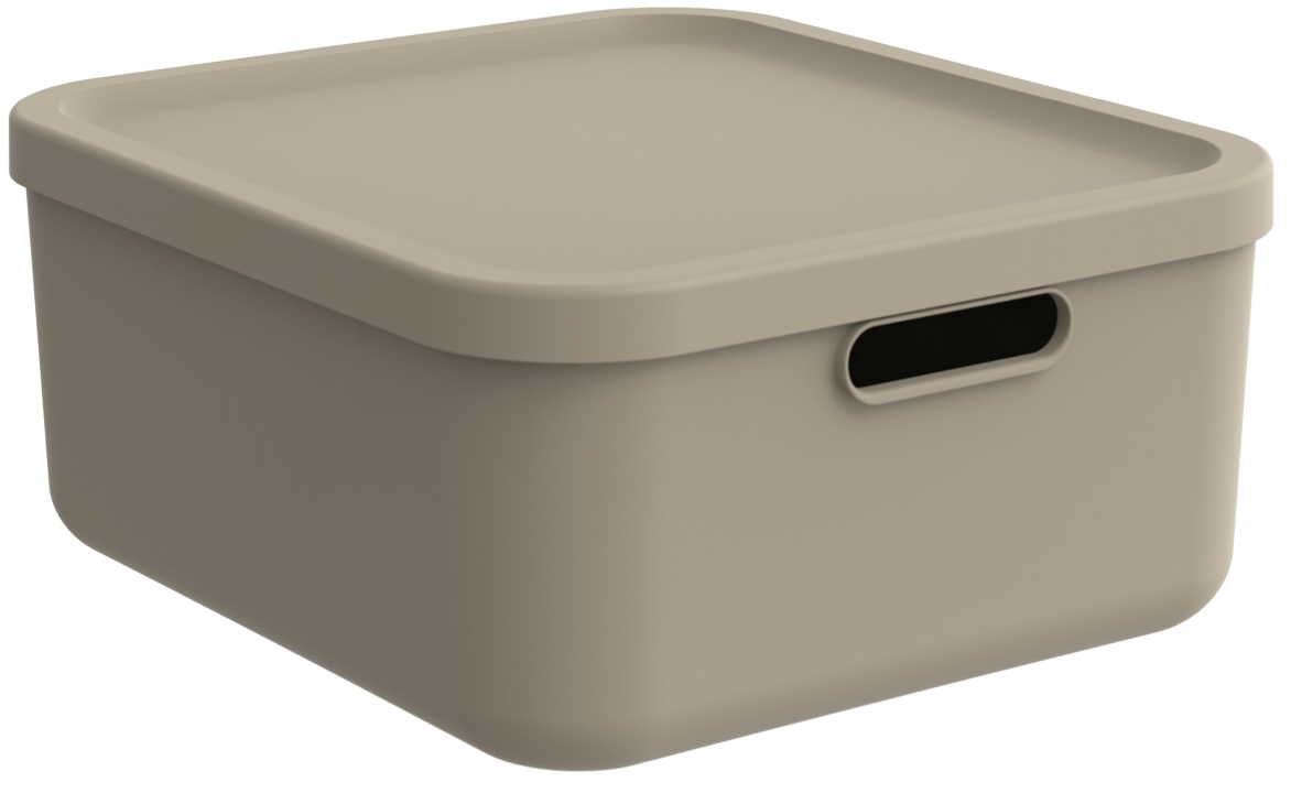Rotho Box ALBULA LIGHT 20 Liter in Farbe cappuccino Rotho Box ALBULA LIGHT 20 Liter in Farbe cappuccino