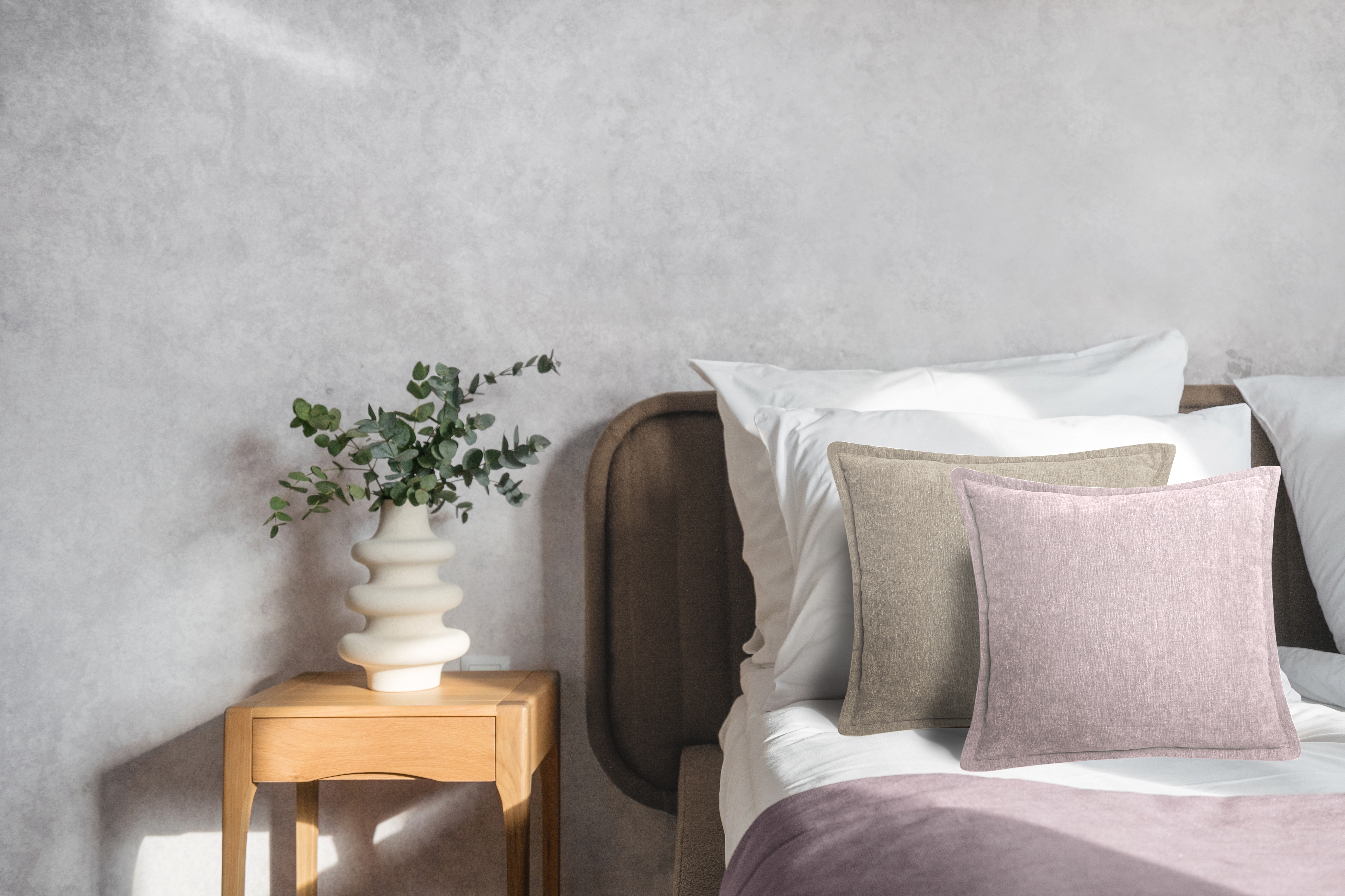 Heckettlane Dekokissen ca. 45x45cm in Farbe Rose-Tan