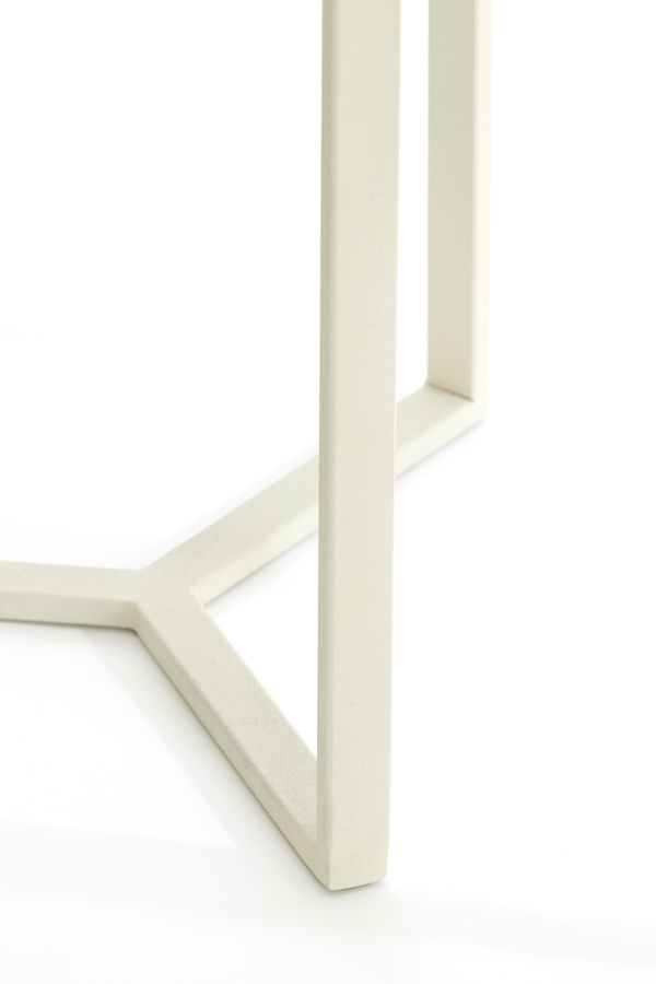 Light & Living Säule RETIRO in Farbe klar, creme Light & Living Säule RETIRO in Farbe klar, creme, Moebel, Tabelle, Esstisch