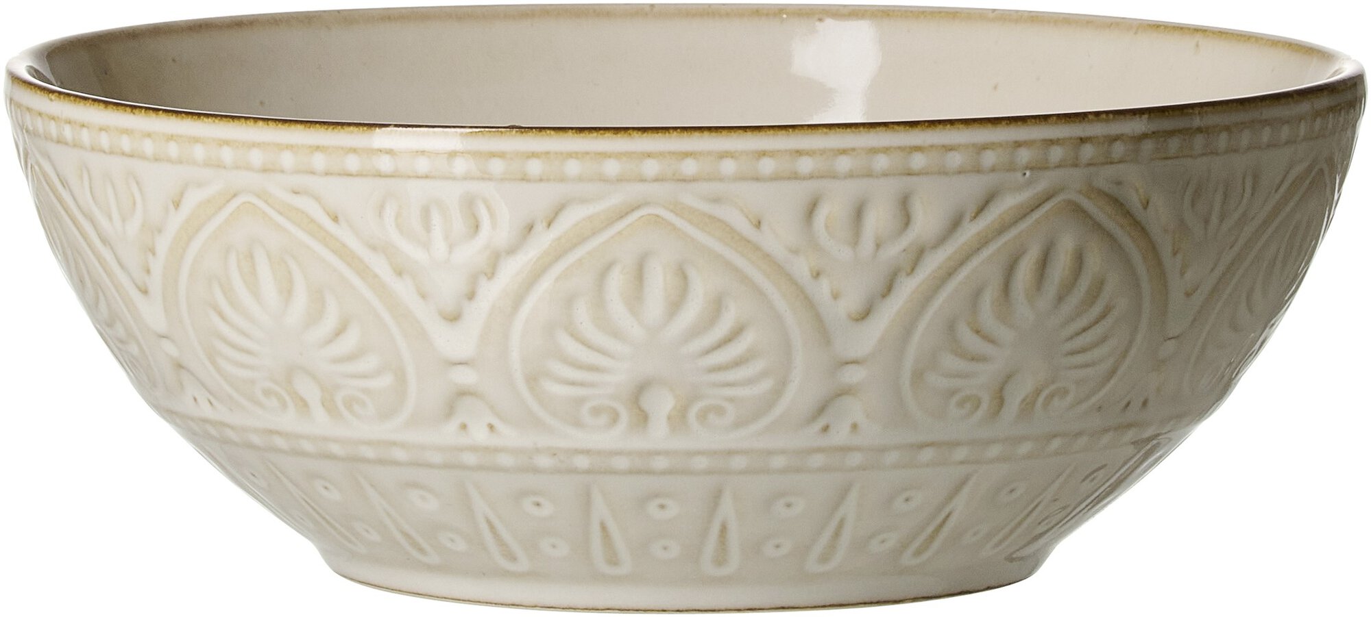 Ritzenhoff & Breker Schale OMARA 19,5cm aus Steingut beige