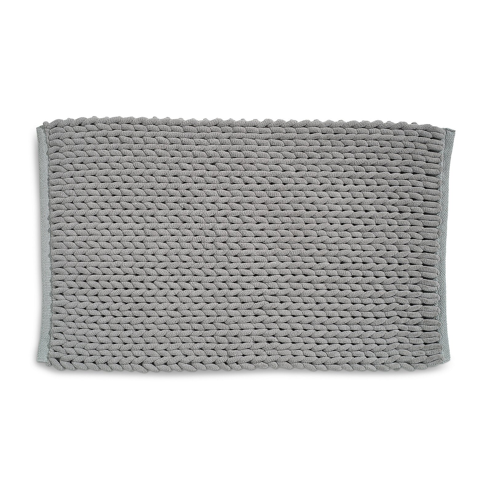 Kela Badematte MARIE in Hellgrau, Dekoration für Zuhause, Kissen, Gewebt, Tasche, Handtasche