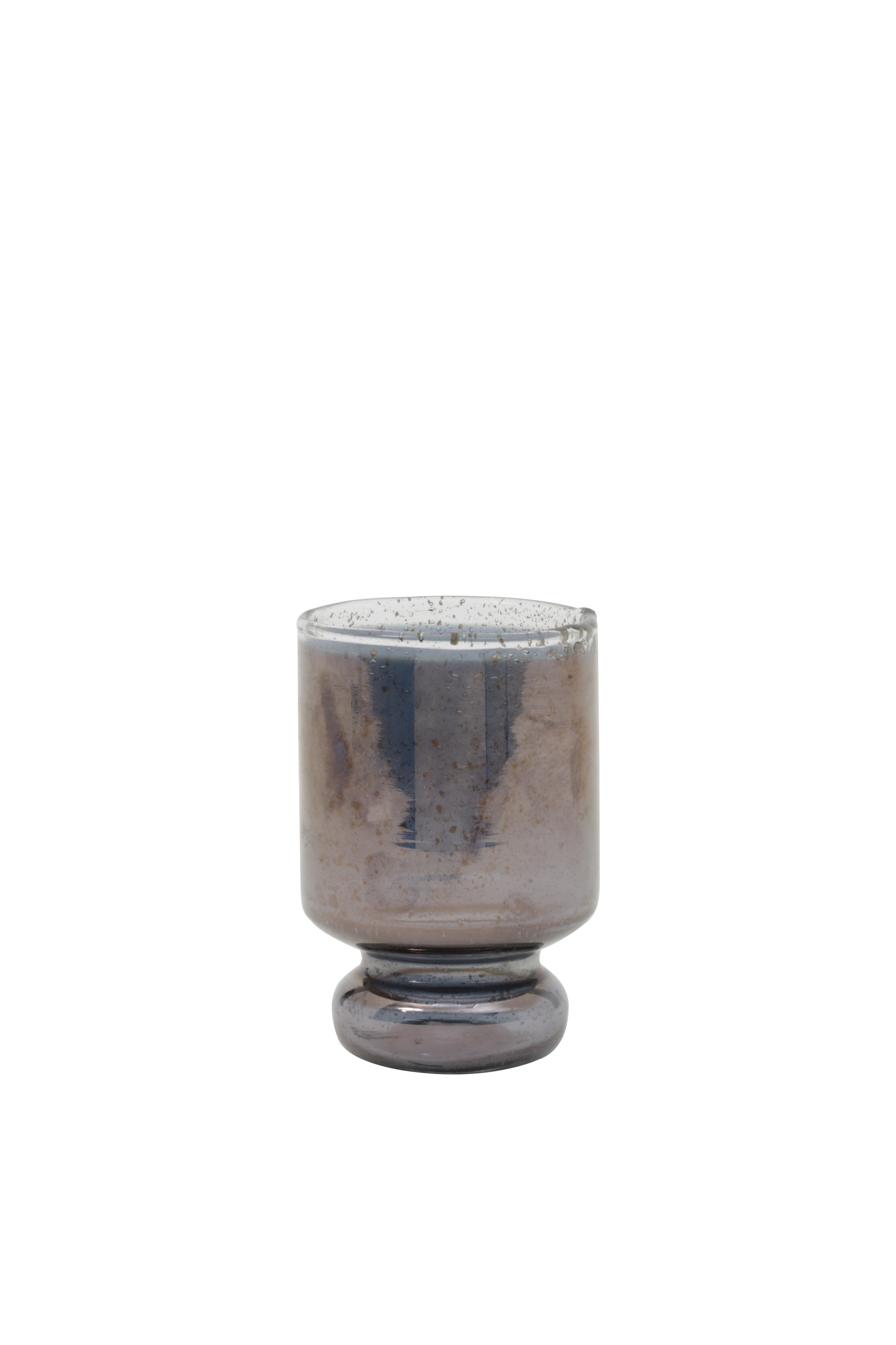 Light & Living Teelicht ALAND in Glas Steinschlag Blau Light & Living Teelicht ALAND in Glas Steinschlag Blau