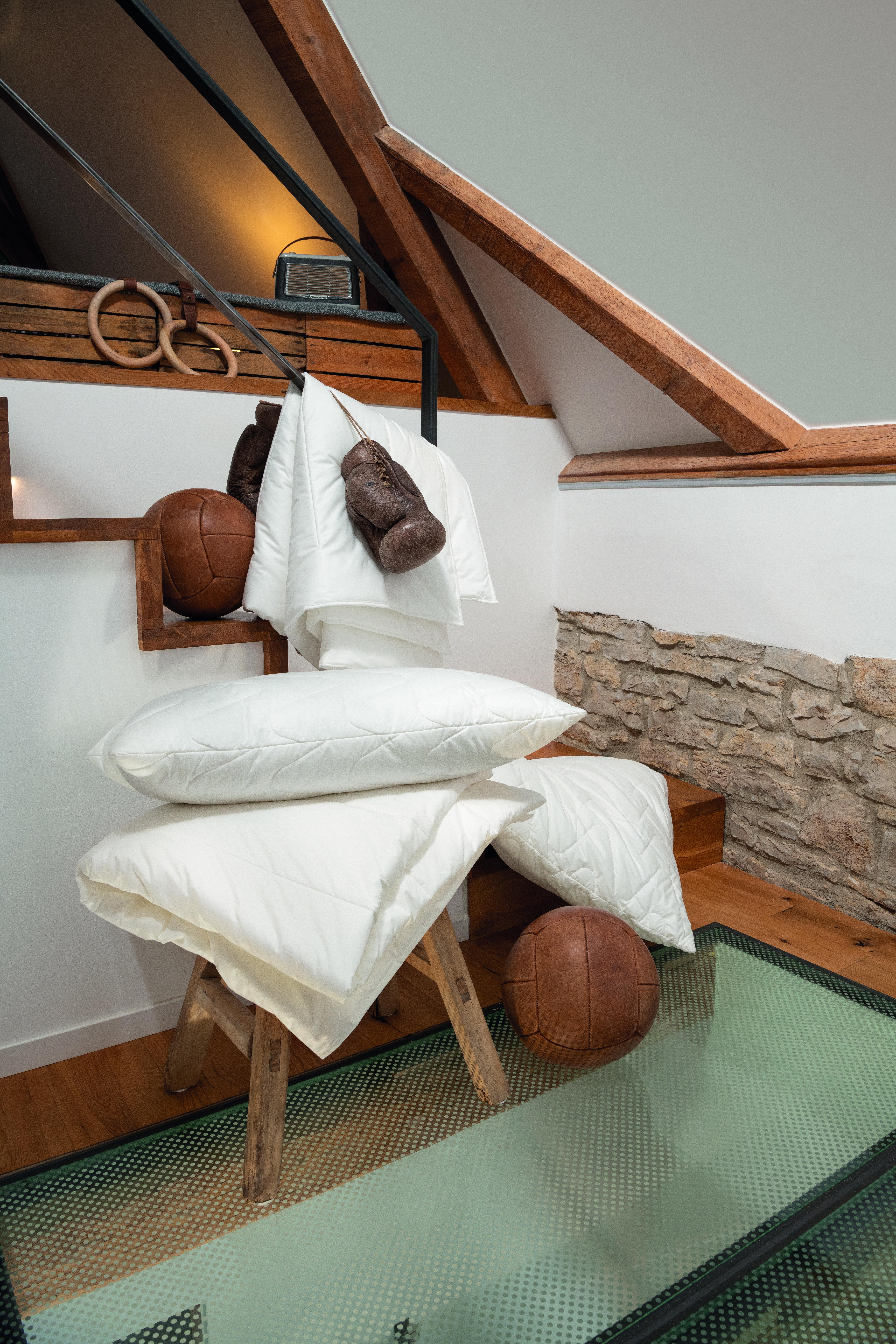 Centa-Star Duo-Bett Sport Line 155x220cm in Farbe weiss