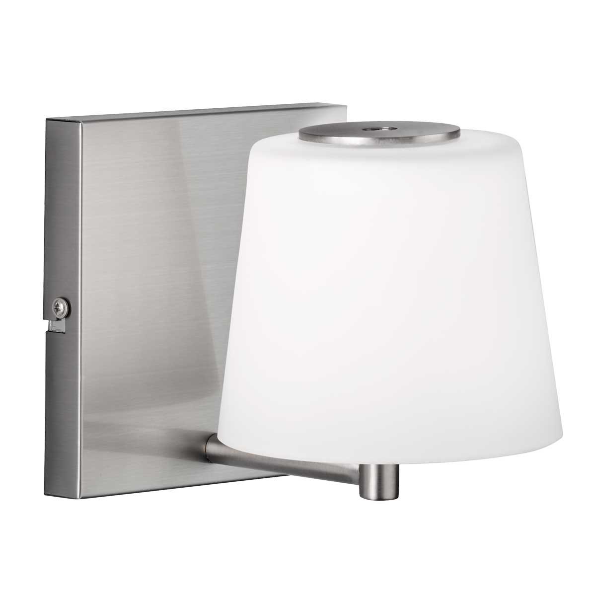 Wofi LED-Wandleuchte Genk Nickel matt
