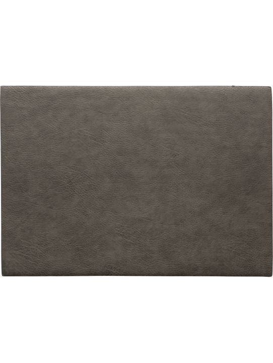 ASA Selection Tischset Vegan Leather in Farbe grau matt ASA Selection Tischset Vegan Leather in Farbe grau matt