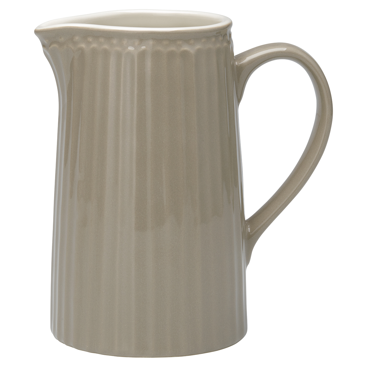 Krug ALICE ca. 1 Liter in Farbe warm grey