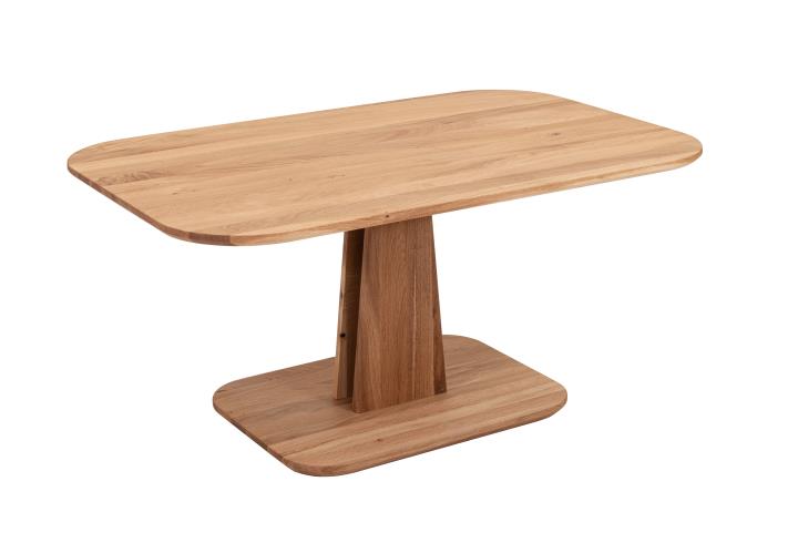 Couchtisch LEA-WEIG-L in Wildeiche massiv, Esstisch, Holztisch, Birke, Holzmaserung, Kernholzoptik