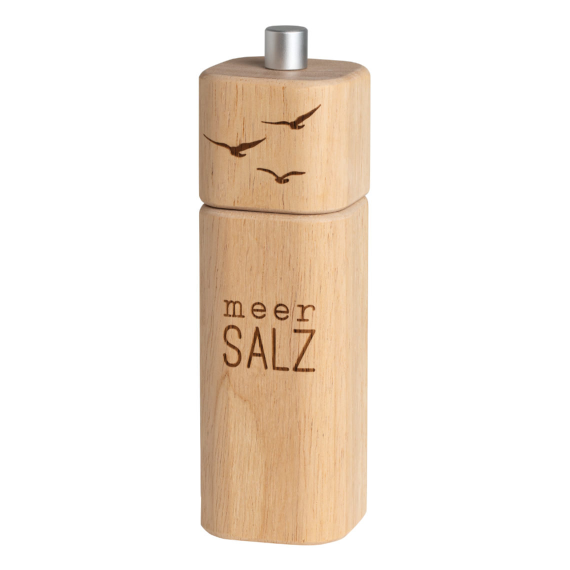 Räder Salzmühle Meeresrauschen in Farbe holzfarben Räder Salzmühle Meeresrauschen in Farbe holzfarben, Holz, Salzstreuer, Küchenzubehör, Holzmaserung, Meersalz