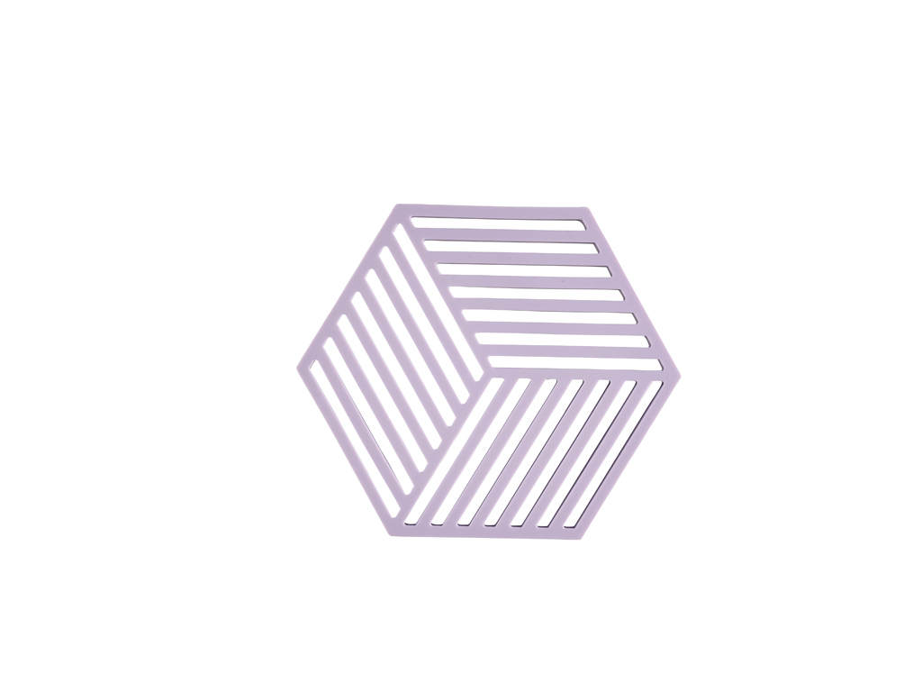 F&H Untersetzer HEXAGON ca. B14 H0,9 T16 cm in Lupine F&H Untersetzer HEXAGON ca. B14 H0,9 T16 cm in Lupine