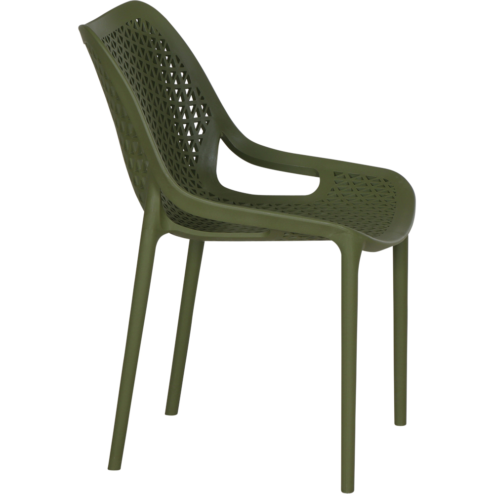 Gautzsch Stapelsessel DISTRICT in Farbe olive