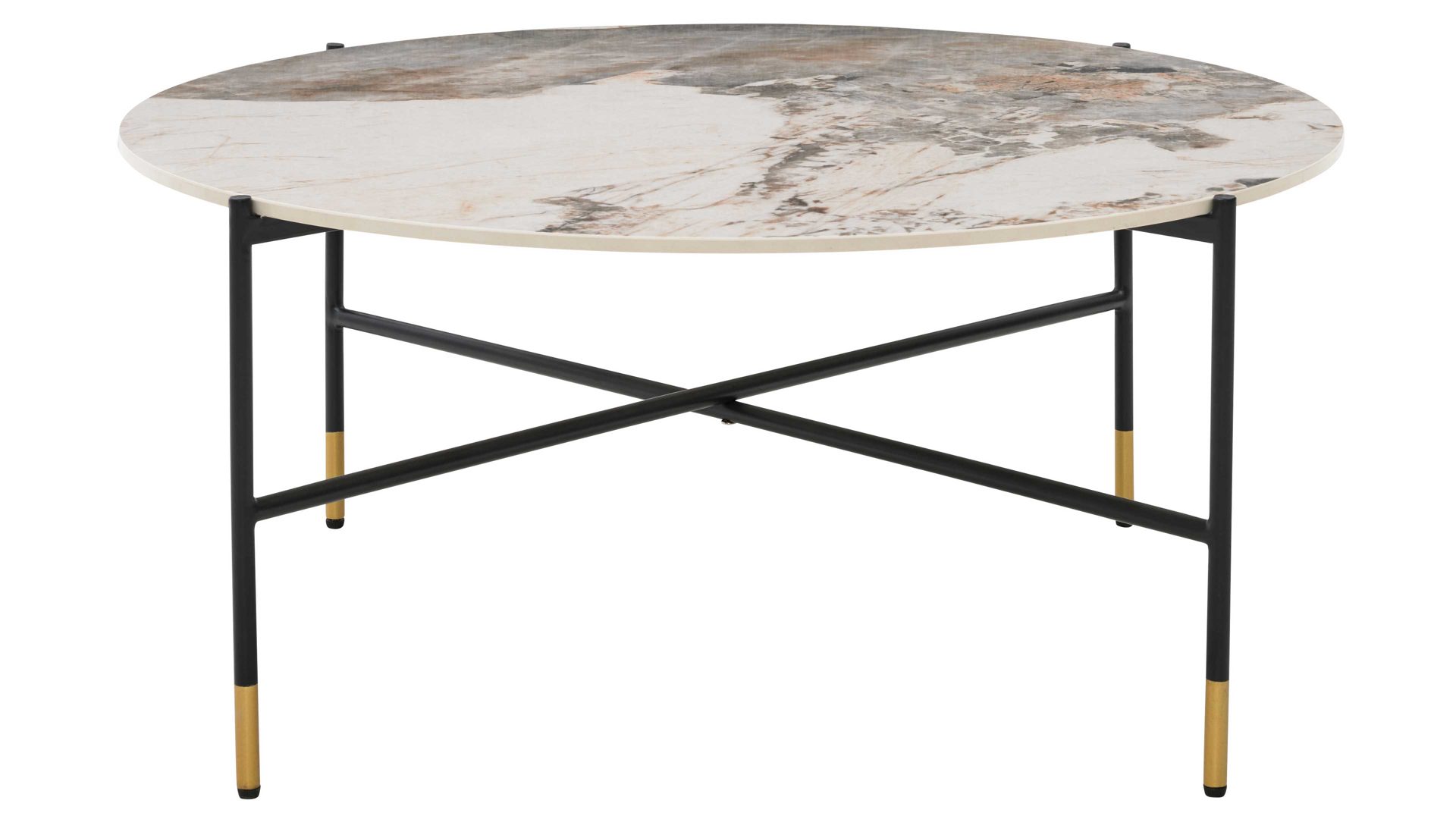 Interliving Couchtisch IL-6221 in Keramik Marmoroptik Calcatta