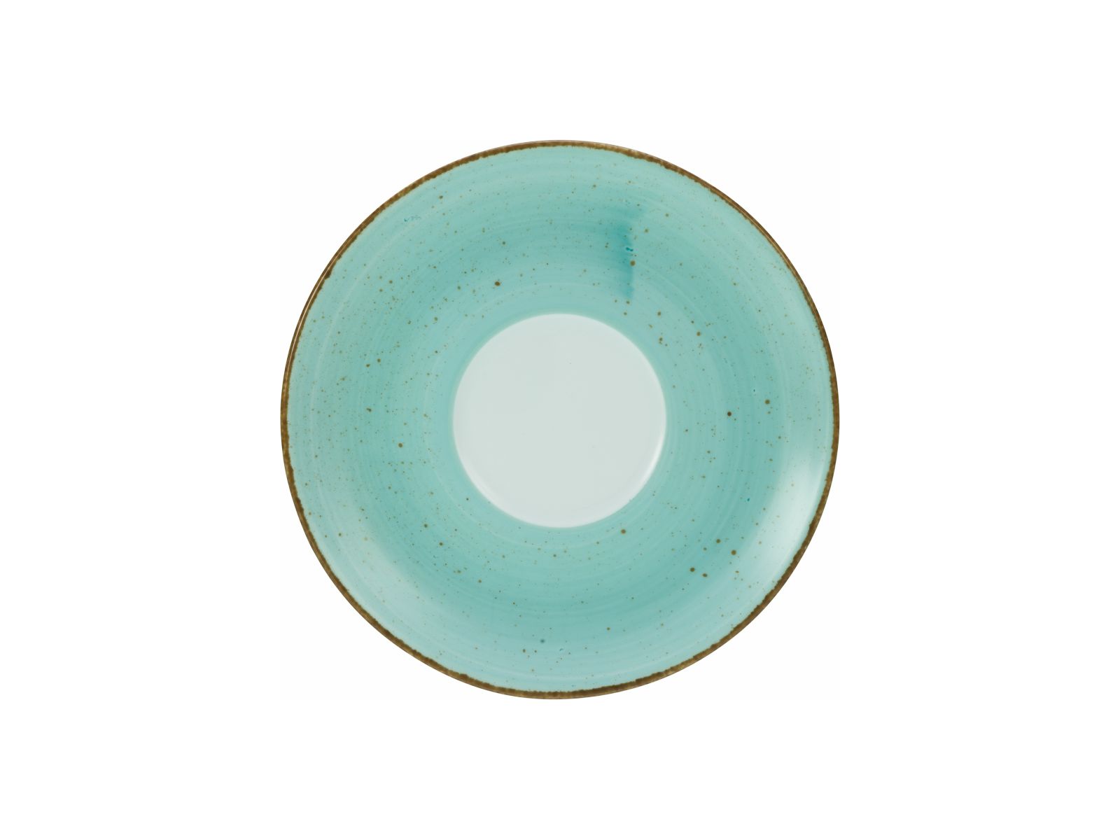CreaTable Cappuccinountere Vintage Nature in Farbe Aqua glänzend