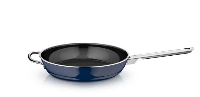 WMF Fusiontec Mineral Pro 28 cm FUSIONTEC MINERAL PRO in , frying pan, nonstick, blue exterior, metal handle, cookware