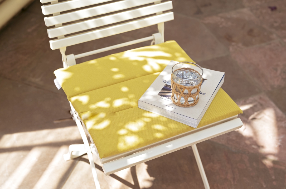 Magma Heimtex Stuhlkissen CAPRI ca. 40x40cm in Farbe beige