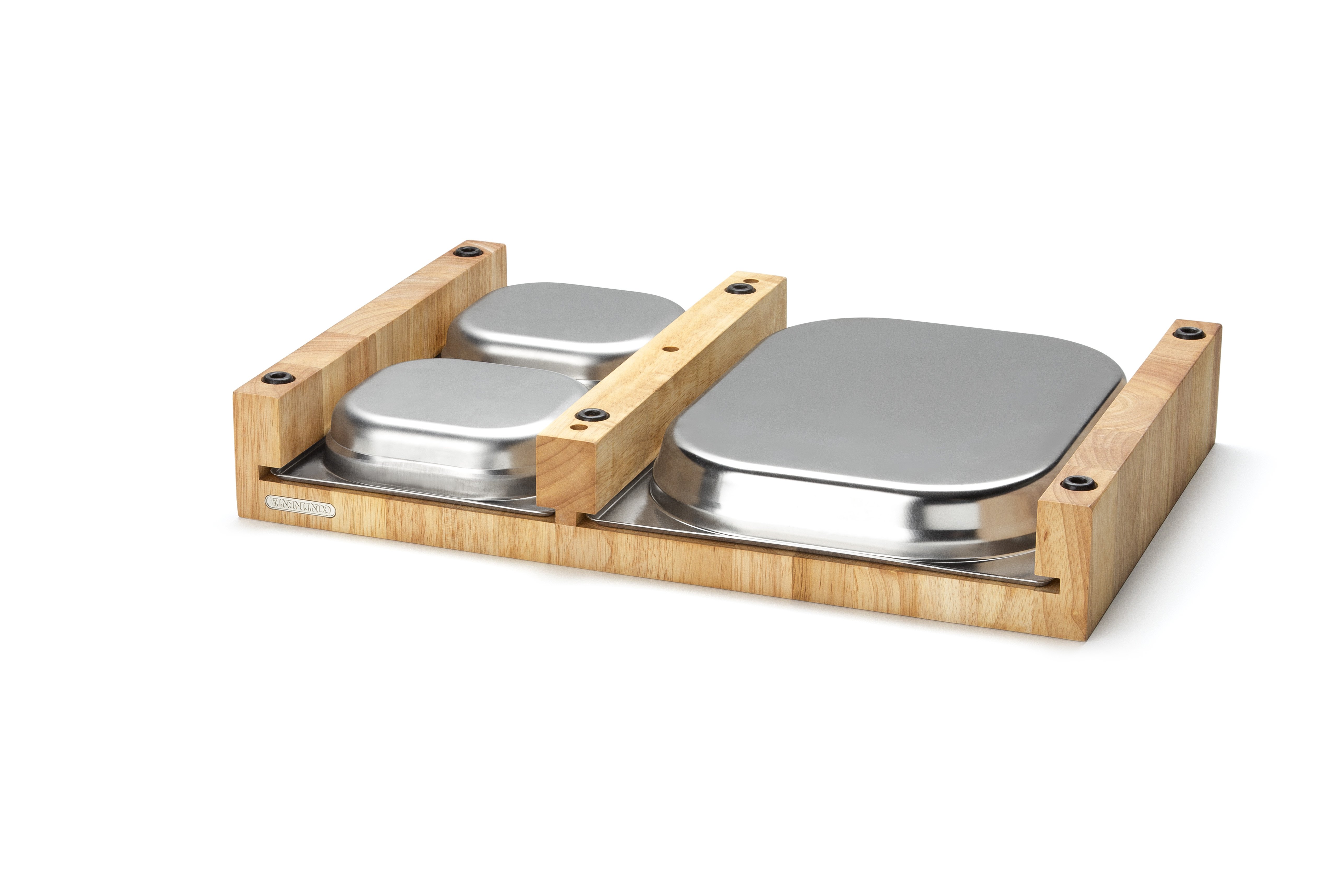 Continenta Multifunktionsbrett 4028 B/H/L ca. 32,5x8,5x50cm in 50x32.5x8.5cm, Stirnholz