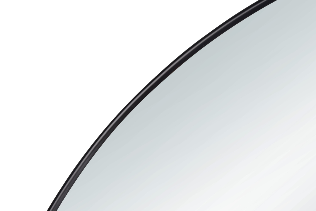 Mirrors & More Metallspiegel ESRA Ø ca. 50cm in Farbe Schwarz Mirrors & More Metallspiegel ESRA Ø ca. 50cm in Farbe Schwarz
