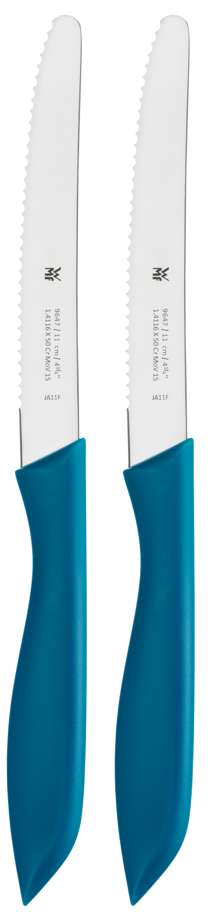 WMF Vespermesser-Set, 2-teilig, Blau in blau WMF Vespermesser-Set, 2-teilig, Blau in blau