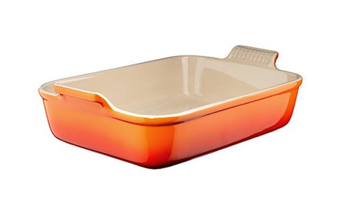 Le Creuset Auflaufform Tradition 19cm in Farbe Ofenrot Le Creuset Auflaufform Ø ca. 19cm Ofenrot