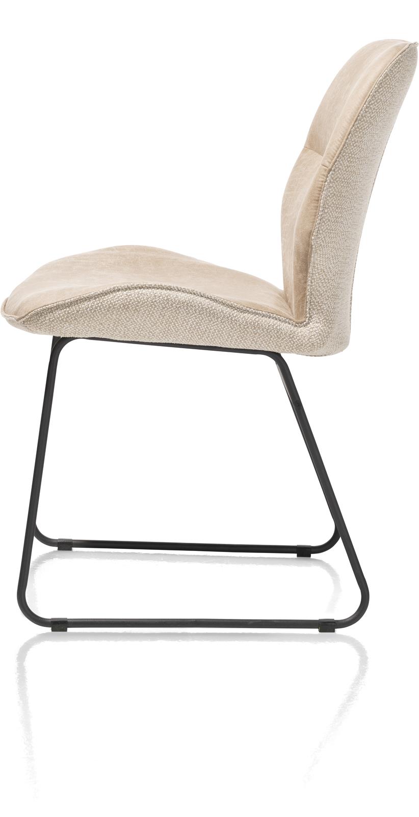 Henders & Hazel Stuhl 2er-Set RAVI in Stoffkombi Secilia/Toba, Moebel, Stuhl, Leinwand