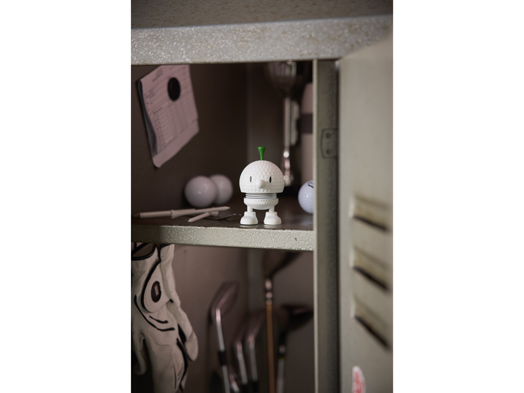 F&H Hoptimist BUMBLE S ca. B5,8 H8,5 T4,5 cm in white