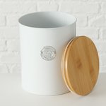 Vorratsdose Homa ca. 13 cm hoch in Materialmix Farbmix Vorratsdose Homa ca. 13 cm hoch in Materialmix Farbmix