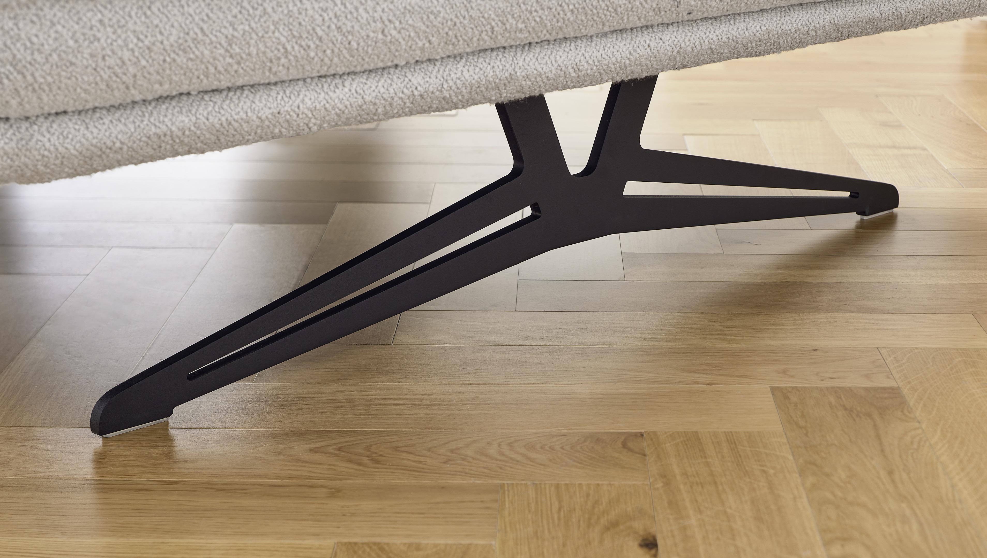 Musterring Polstergruppe MR 455 ca. 282x156cm in Stoff Cosmo hellgrau
