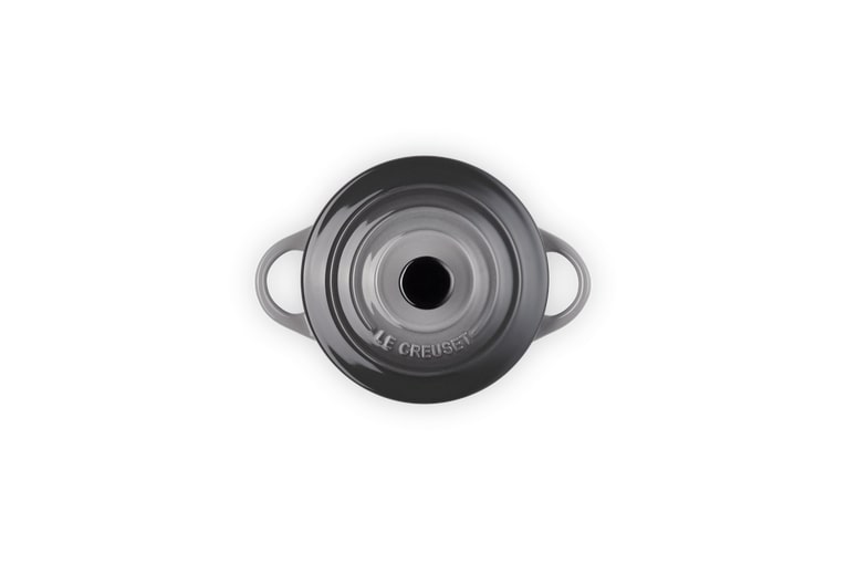 Le Creuset Mini-Cocotte 10cm in Farbe Flint Le Creuset Mini-Cocotte 10cm in Flint