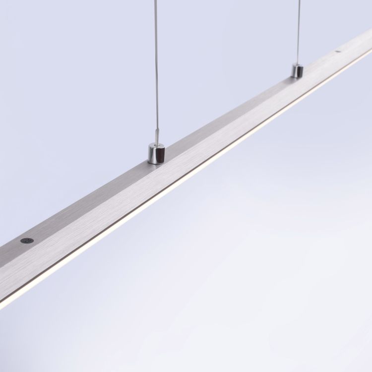 Paul Neuhaus LED-Pendelleuchte PURE LITE 1-flammig in Farbe stahl Paul Neuhaus LED-Pendelleuchte PURE LITE 1-flammig in Farbe stahl, Tür, Schiebetür