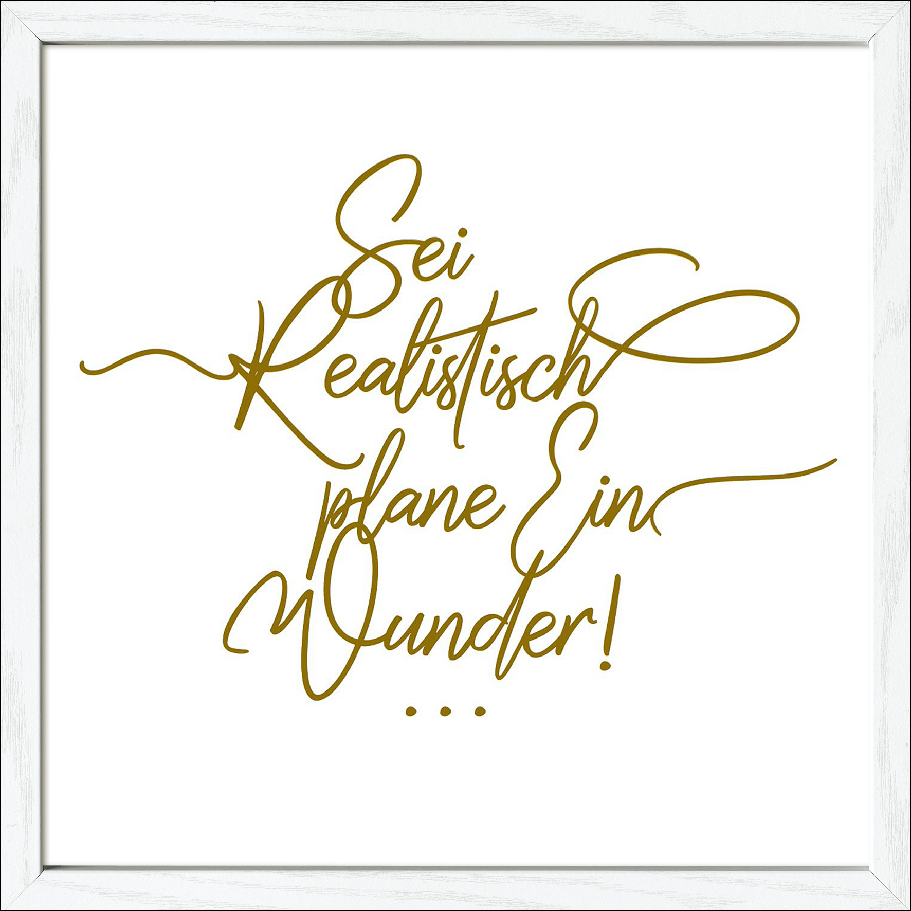 ProArt Framed-Art Slim Scandic 33x33cm Ein Wunder ProArt Framed-Art Slim Scandic 33x33cm Ein Wunder