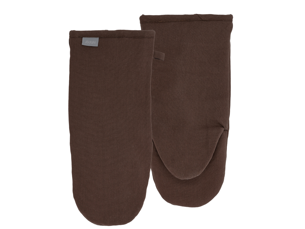 Södahl Ofenhandschuh in Farbe coffee brown