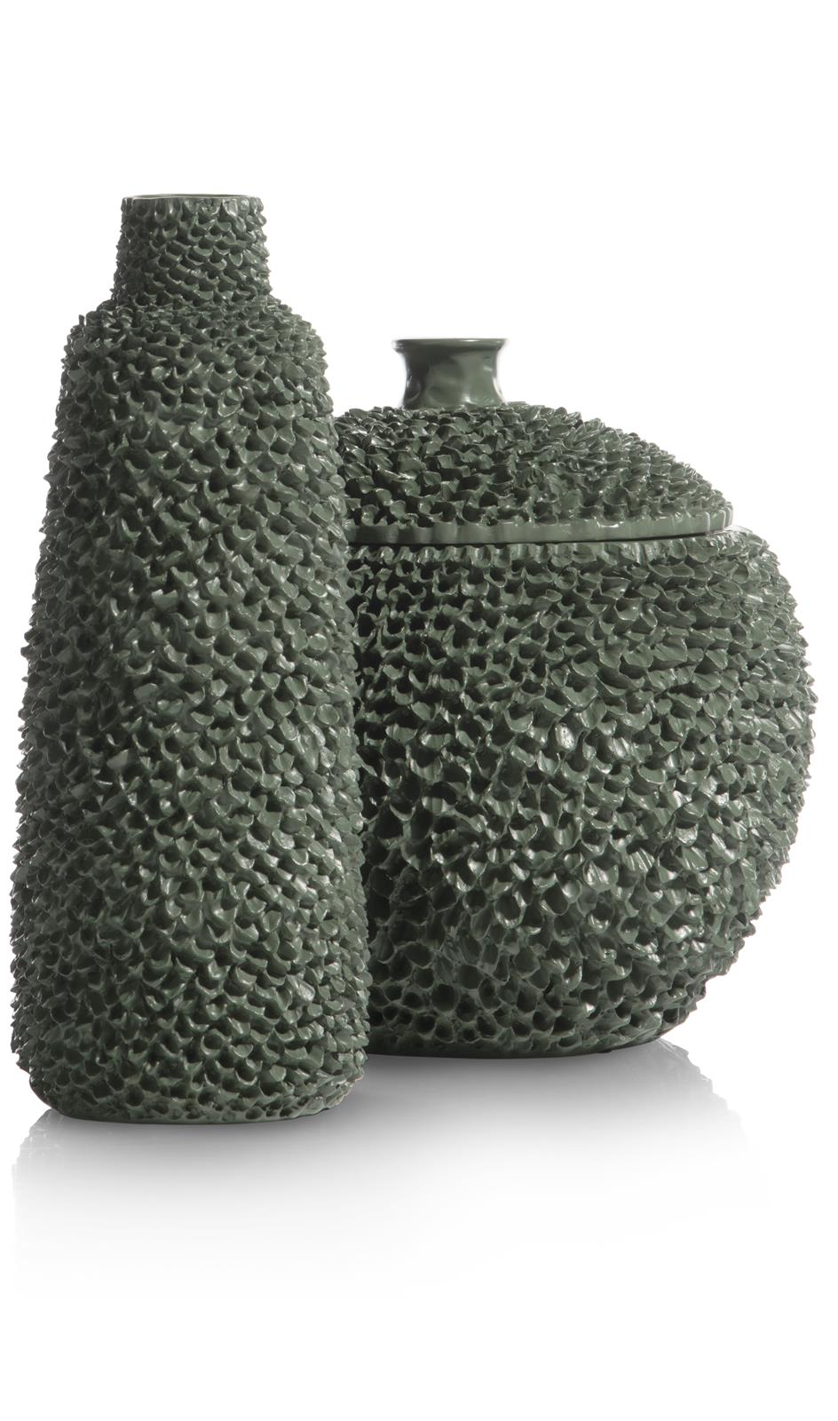 Coco Maison Vase Kofi H21cm 48314-GRN
