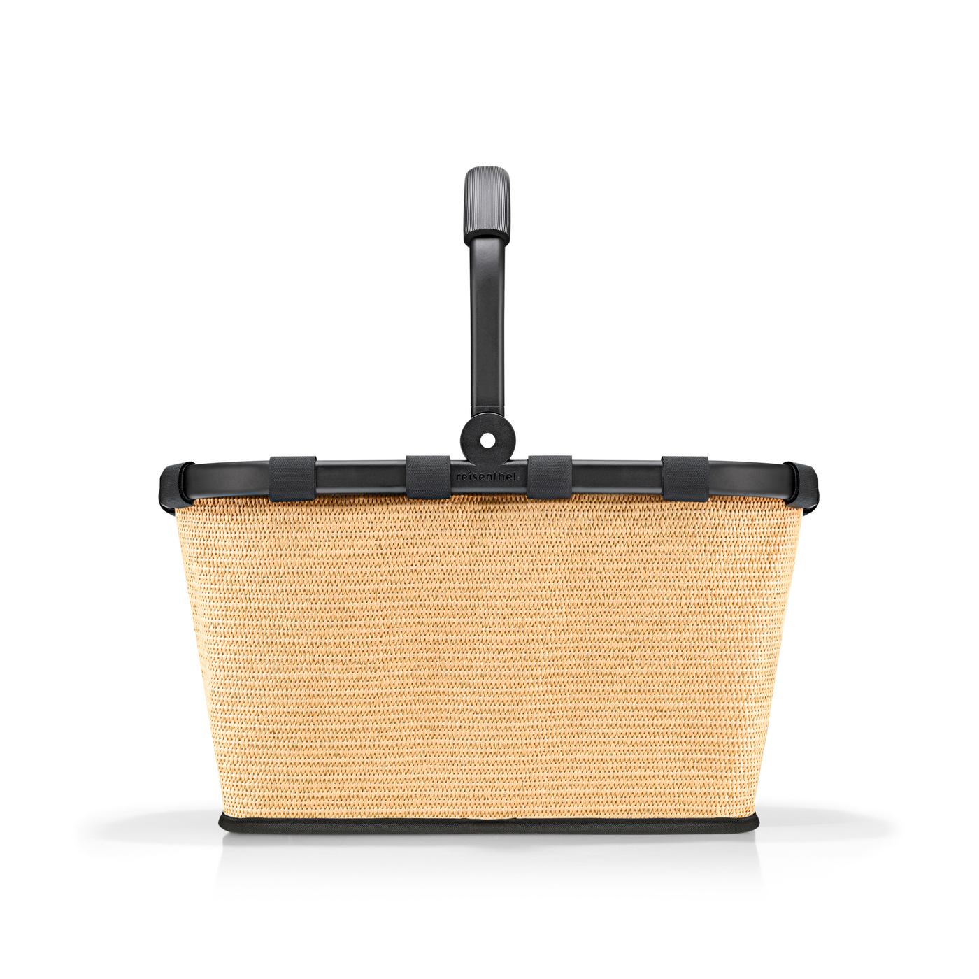 Reisenthel CARRYBAG in Farbe frame raffia black, Korb, Tragekorb, Stoffkorb, Tragesystem, Gepäckkorb